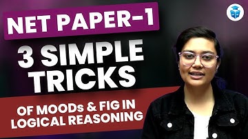 UGC NET 2023 Paper 1 Preparation | Moods & Fig in Logical Reasoning by Aditi Mam | JRFAdda