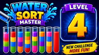 Water Sort Master #4 | Super Satisfying Gameplay
