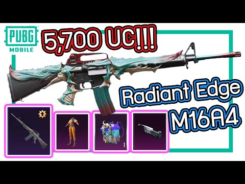 PUBG Mobile - สุ่มหาปืนอัพเกรด Radiant Edge - M16A4 !!!!!!