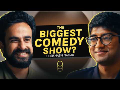 He built live comedy shows in India! Rishabh Nahar | Zakir Khan, Coldplay, Indian Standup Comedy