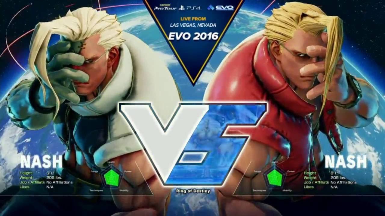 SFV - Infiltration [Nash] x Yukadon [Nash] - EVO 2016 - Losers Finals