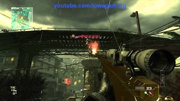 *NEW* MW3 Glitch- On Top of the Map on Bootleg