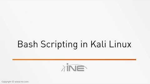 05 Bash Scripting in Kali Linux.mp4 || oSCP-SECURITY | A N O N Y M O U S