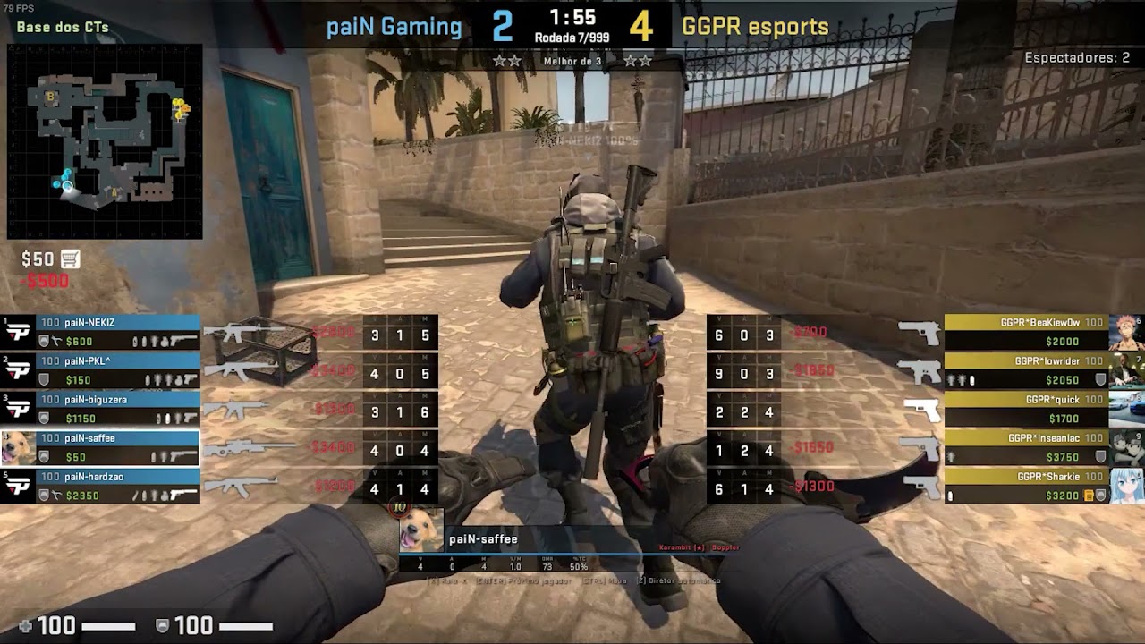 Pov saffee (26/6) CS GO DEMO - MIRAGE - 16 PAIN VS 5 GGPR (ESEA Premier S37 - 22/06/2021)