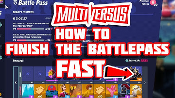 MultiVersus Battlepass How To Finish It FAST!!! (Free Tips)