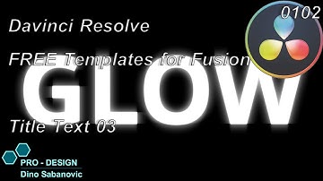 0102 Davinci Resolve FREE Templates for Fusion Title Text 03