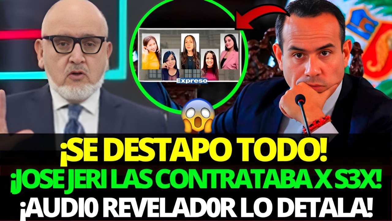 ¡SE FILTRÓ! Beto Ortiz Expone A José Jeri Y Estalla El Escándalo De Las “14 doncellas” Contratadas