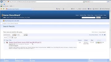 Xerox DocuShare Training
