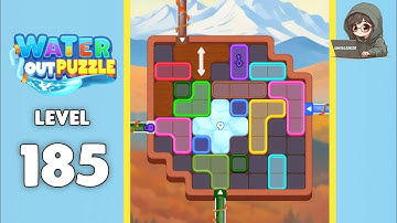 Water Out Puzzle level 185 solution
