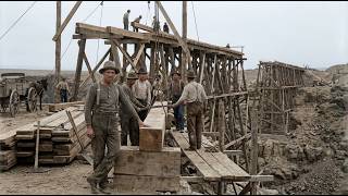 How America Flung the World’s Largest Wooden Bridge Across a Gorge by Hand