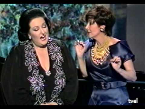 Montserrat Caballé & Concha Velasco - Duetto di due gatti - YouTube