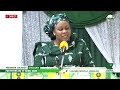 MADAME THE MINISTER OF GENDER AT THE FESTIVITIES OF APRIL 27 2026 IN NKAMBA 