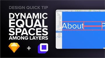Mainitaining dynamic equal space among layers in Sketch using Auto Layout plugin