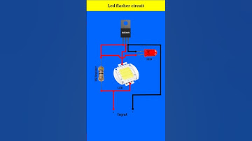 LED Flasher Circuit #shorts #electricedison #viralshorts #ledflasher