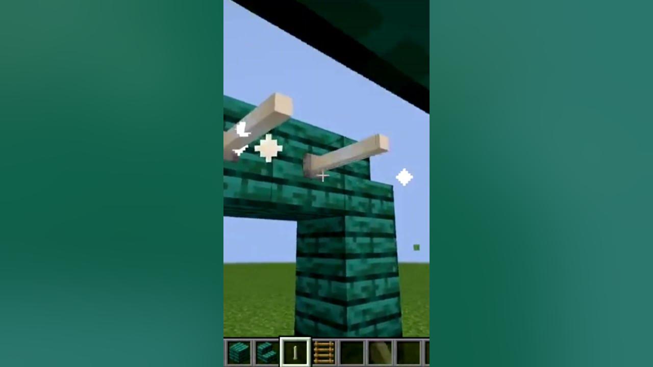Monkey Bars In Minecraft shorts minecraft viral YouTube