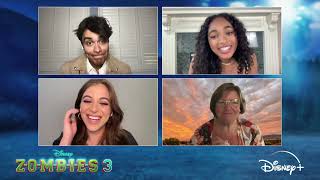 #Zombies3 Interviews Chandler Kinney “Willa”, Ariel Martin “Wynter” & Pearce Joza “Wyatt” #Disney+