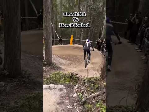 How it looked vs how it felt #mtb #fypシ