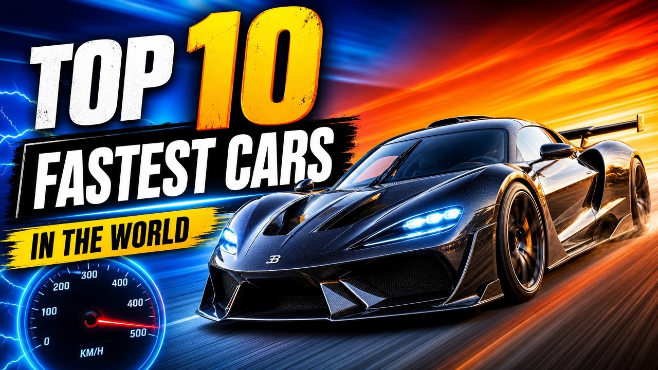 🔥 Top 10 Fastest Cars in the World 2026