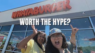 Trying Whataburger for the FIRST Time... Was It Worth the Hype? #whataburger #tastetest 