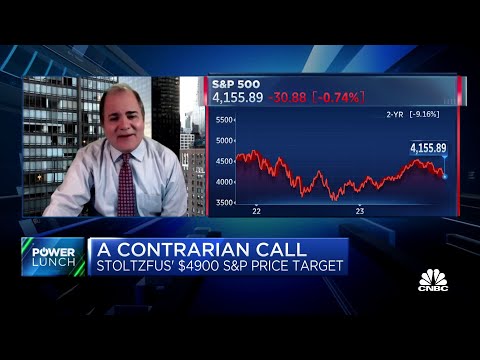 Oppenheimer's John Stoltzfus breaks down his S&P 500 $4,900 year end price target