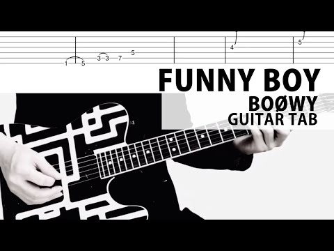 TAB譜】CASE OF BOØWY 3+4 より - YouTube