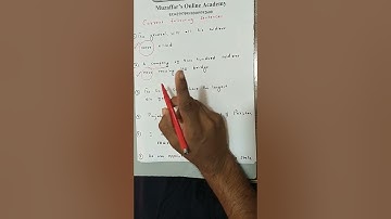 Error Detection| Solution Video