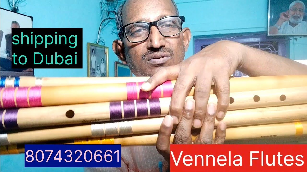15 set of flutes shipping to Murahari Babu (Dubai) YouTube