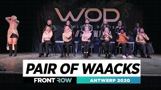 PAIR OF WAACKS | Frontrow | Upper Division | World of Dance Antwerp 2020 | #WODANT20
