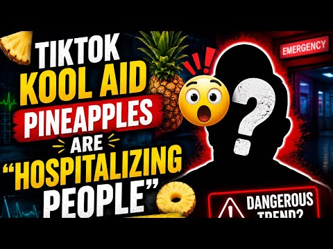 TikTok Kool Aid Pineapples Are "Hospitalizing People"reaction