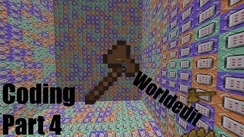 Coding Tutorial on Creative+ Part 4 How to Code World edit (Easy) Mineland Network | Minecraft (OLD)