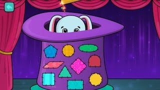 Kids Educational Games | Sort Items By Shape, Colour And Numbers By Bimi Boo Kids ► Tikifun