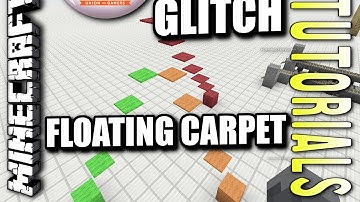 Minecraft PS4 - FLOATING CARPET GLITCH - How To - Tutorial ( PS3 / XBOX )