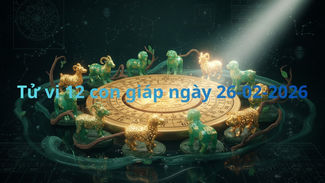 🌟🌟🌟Tử vi ngày 26/02/2026 cho 12 con giáp chính xác nhất: Ai gặp quý nhân?🌟🌟🌟