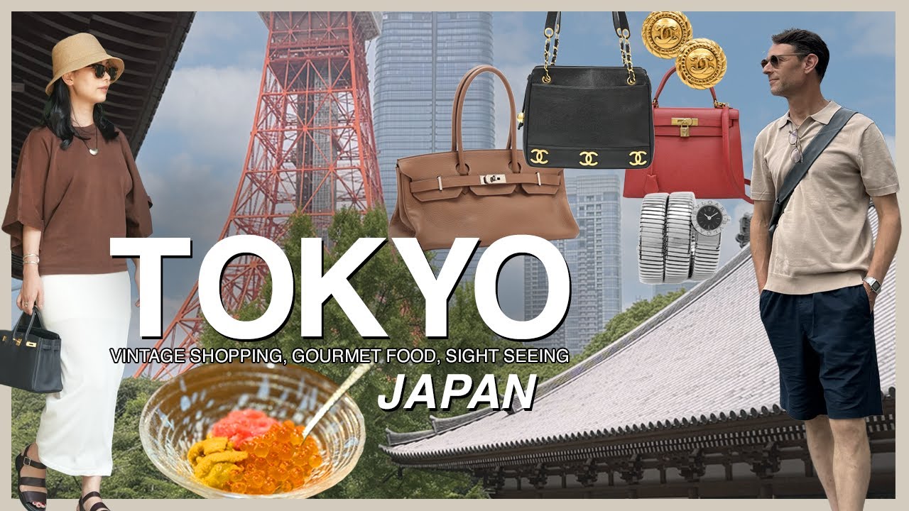 ただいま日本🍣🗼東京で今気になるグルメ･ヴィンテージストア･観光スポットを巡って日本の夏を満喫🍶🛍️