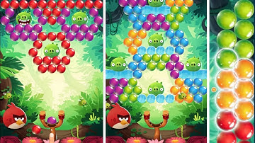 Angry Birds POP Bubble Shooter Gameplay | Android, iOS