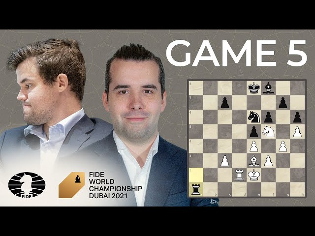 Game 5, Carlsen x Nepo