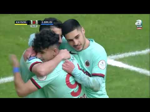 GOL Aias Aosman Kayserispor 1-1 Gençlerbirliği (Ziraat Türkiye Kupası 5. Tur)