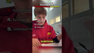 Ranking The Most Relatable School Moments