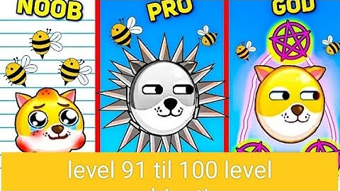 level 91 till 100 level combination save the dog gameplay walkthrough (android,iOS)