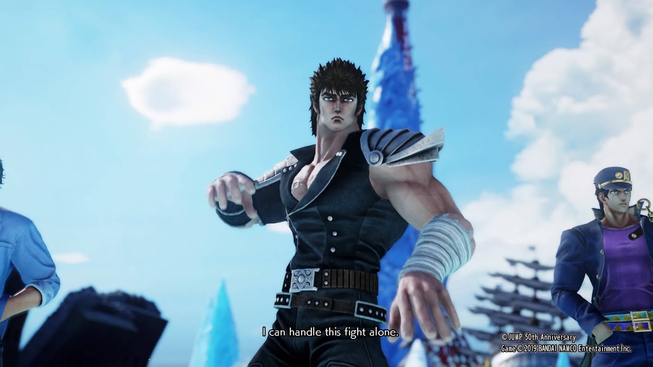 KENSHIRO VS PROMETHEOUS JUMP FORCE GAMEPLAY IN 4K - YouTube