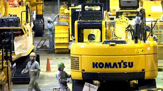 Komatsu Hydraulic Excavators Production process