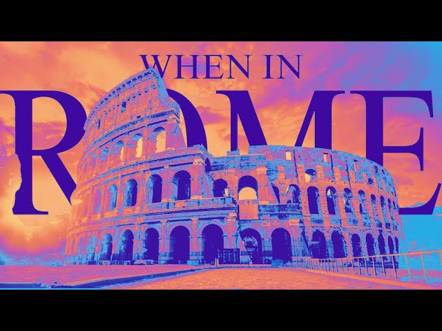 Overflow | "When In Rome" Series | Week 2