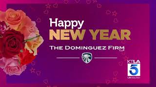 KTLA and The Dominguez Firm Wish You and Your Family a Happy New Year!