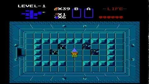 Legend of Zelda 1st Quest (NES) 100% Walkthrough - Part 1