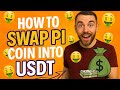 Pi Network update How to sell pi coin ||how to swap pi coin into USDT