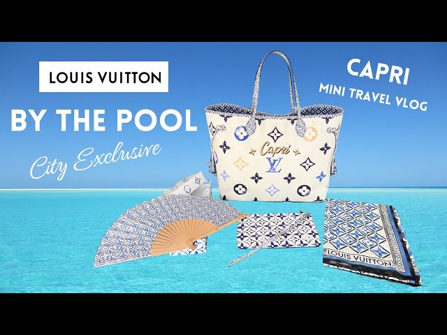 Louis Vuitton CAPRI 2023 By the Pool City Exclusive Neverfull GM Set