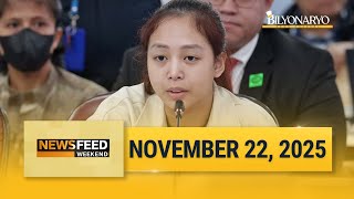 Newsfeed Weekend November 22, 2025 - 12Pm