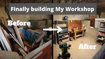 Building my dream workshop... on a budget - Workshop transformation