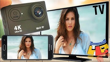 How To Use 4K Action Camera on Pc as a iP CCTV WebCam