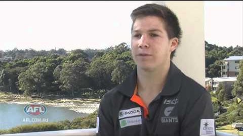 NAB AFL Rising Star Round 14 - Toby Greene